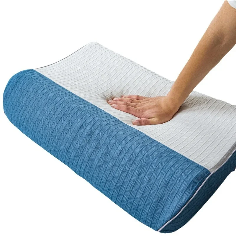 New Thailand Natural Latex Pillow Removable and Washable Pillowcase Household Traction Neck Pillow 5