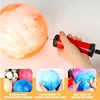 2/4PCS Bouncing Ball with Pump, 8.7inch Marbleized Bouncy Balls Rubber Inflatable Kick Ball Summer Outdoor Game Toys for Kids 4