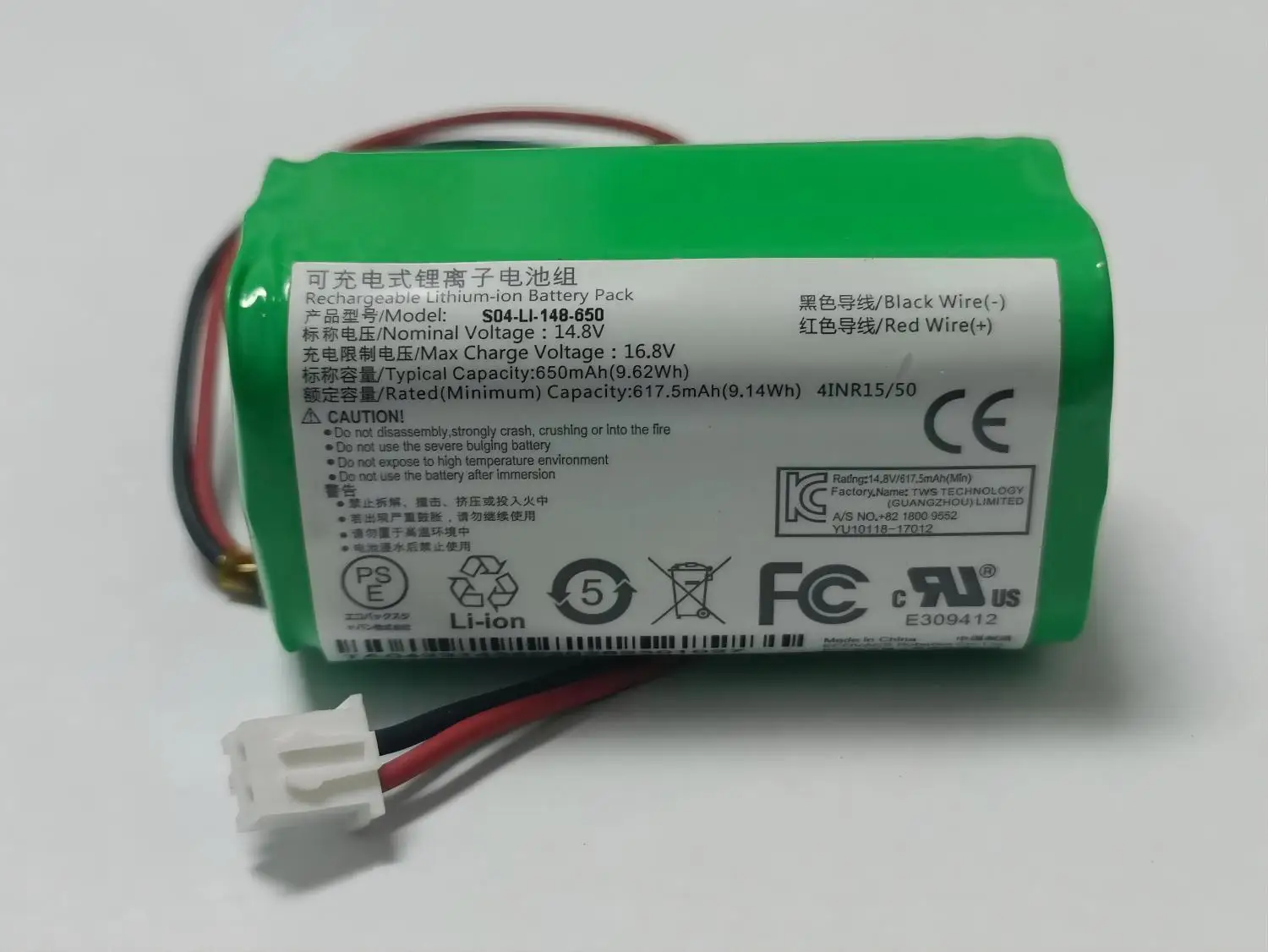 Ecovacs w850 w836 w860 w880 w950 w920 w830 w833 w730 w733 w715 w710 робот для мытья окон перезаряжаемая литиевая батарея