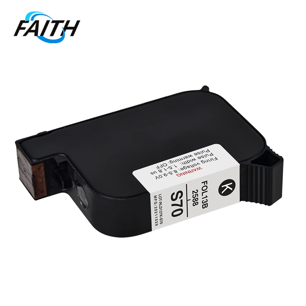 Cartucho de Tinta Faith-fast Dry Inkjet Printer S70 600dpi 2588 127 mm - Imagem 4
