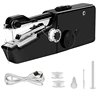 USB Electric Handheld Sewing Machine Kit, Cordless Mini Quick Repairing Sewing Machine For Denim Curtain Leather 2