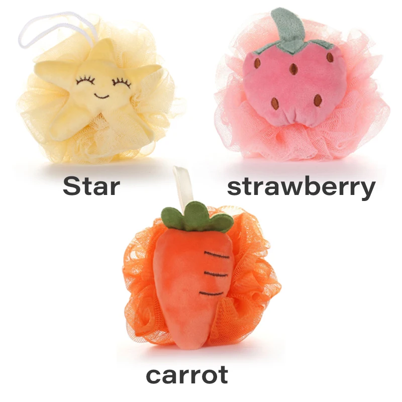 Bath Sponge Ball Shower Ball for Shampoo Body Wash Bubbles Bath Shower Accessories