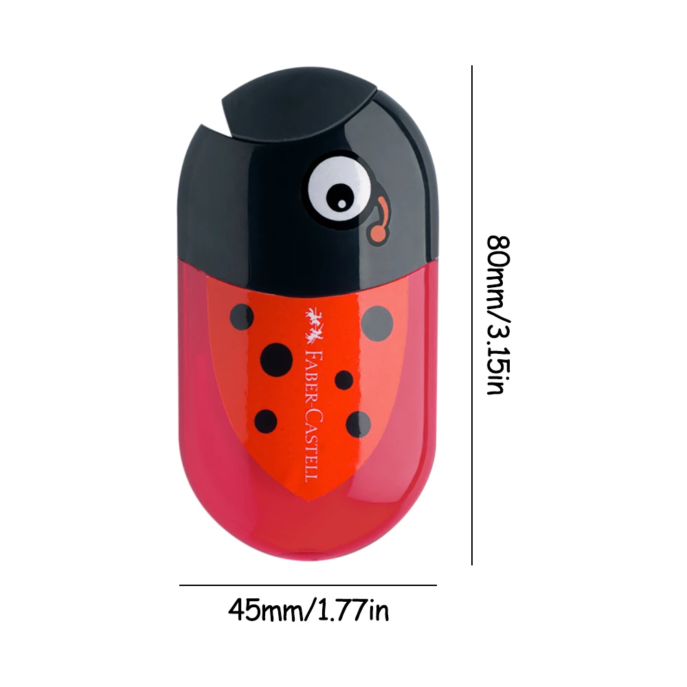 Pencil Sharpener Single Hole Double Hole Multifunctional School Office stationery Push Pull Double Pencil Sharpener