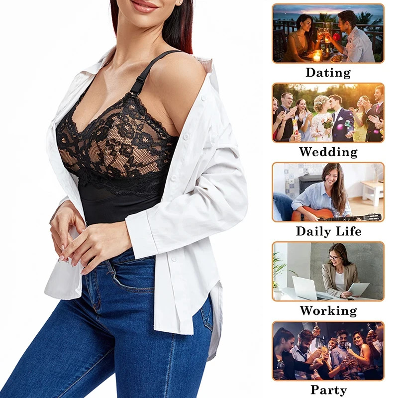 Women Body Shaper 2XL Women Lace Shapewear Bodysuit Corset Slimming Body Shaper Tummy Control Fajas Colombianas Waist Trainer Slimming Underwear