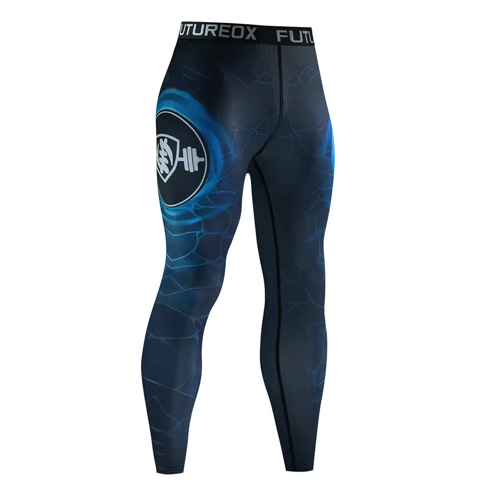 Men's Muay Thai Men MMA Kickboxing Sport Suit BJJ Rashguard T Shirts Rash Guard Fitness Tracksuit Boxing Jersey Running Set 26