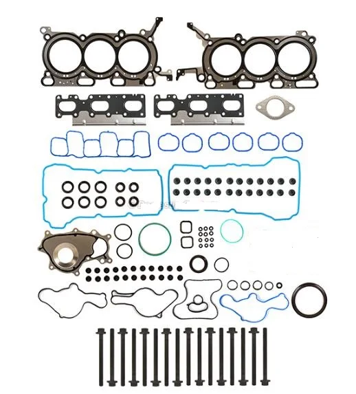 

Full Gasket Set Head Bolts For 11-13 Ford Edge Lincoln MKT MKZ 3.7L V6 DOHC 24V