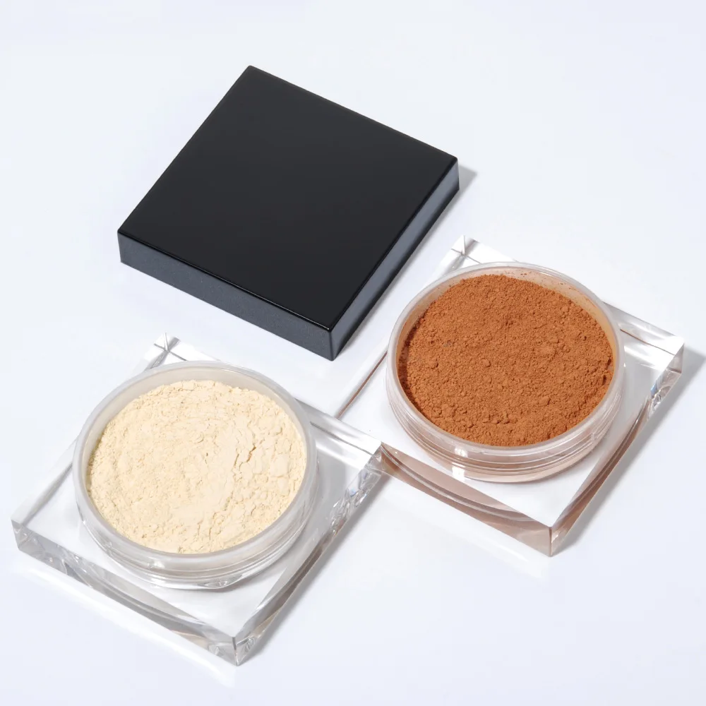 

CUSTOM LOGO Loose Powder Transparent Matte Finishing Powder Waterproof Cosmetic Puff Face Setting Power Oil-control Face Makeup