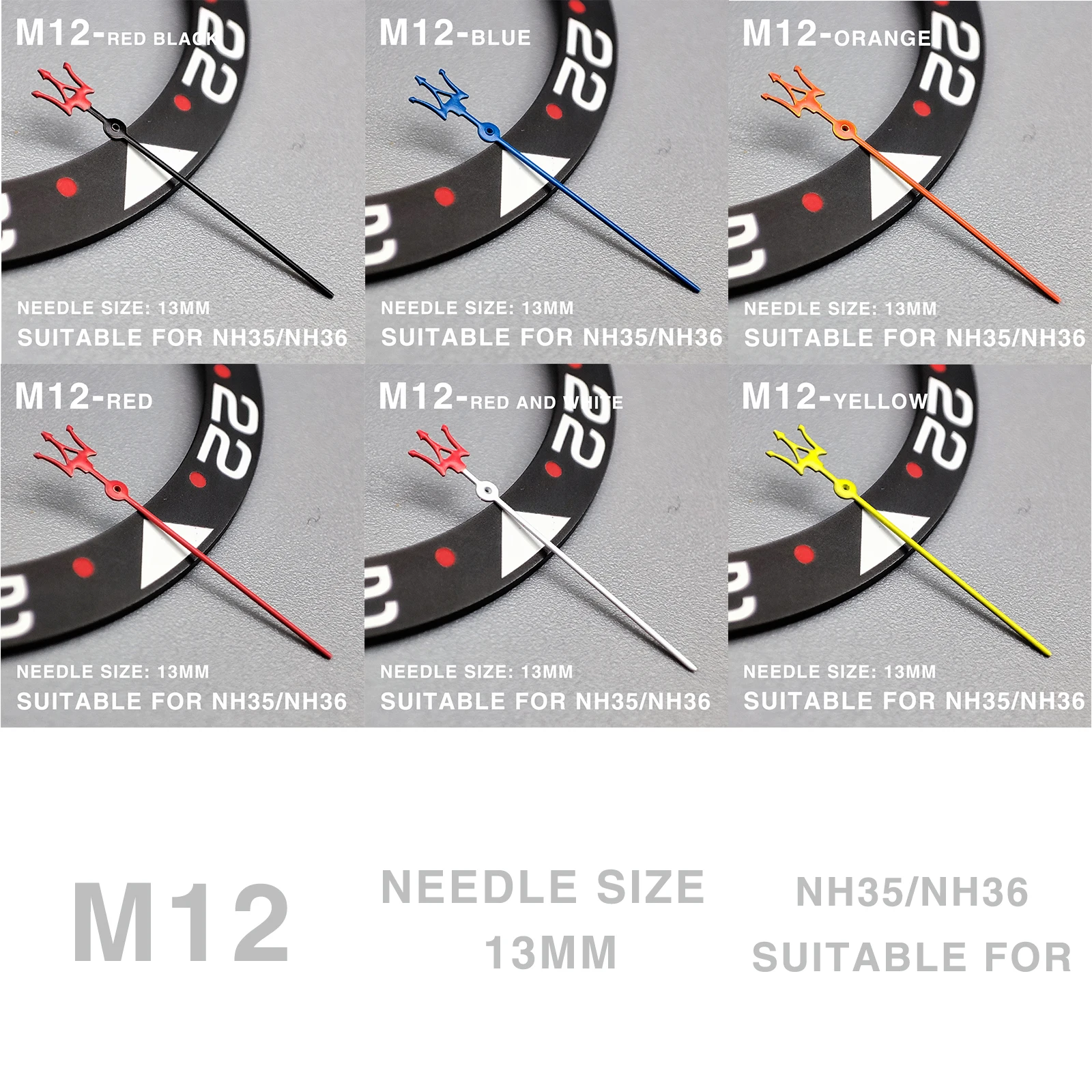 

Modified Accessories NH35 Watch Hand -/ Watch Hands Abalone Diving Is Suitable for NH35 NH36 Movement