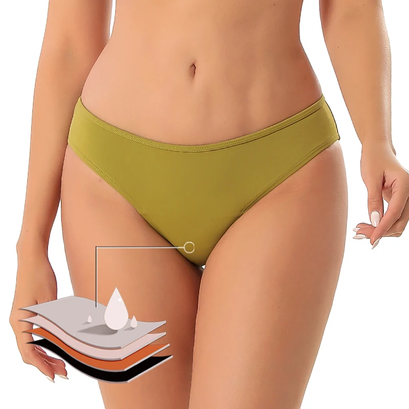 Summer Swimwear Menstrual Panties Fast Absorption Bikini Brazilian Bathing Suit New Beach Wear Bathing For Swimming Dropshipping 3