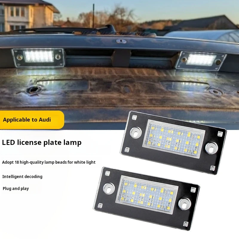 

Suitable For 99-01 Audi A4 B5 S4 Rs4 Avant Led License Plate Light Oem #: 8d9943021g/h