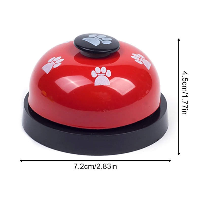 Pet Call Bell Dog Toys IQ Training Dog Cat Feeding Ringer Educational Pets  Interactive Puzzle Bell For Eating Food Feeder 