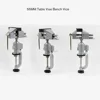 Portable 360° Table Swivel Vise Woodworking Universal Mini Clamp-on Table Bench Vise Rotating Drill Stand Hobby Use DIY 3