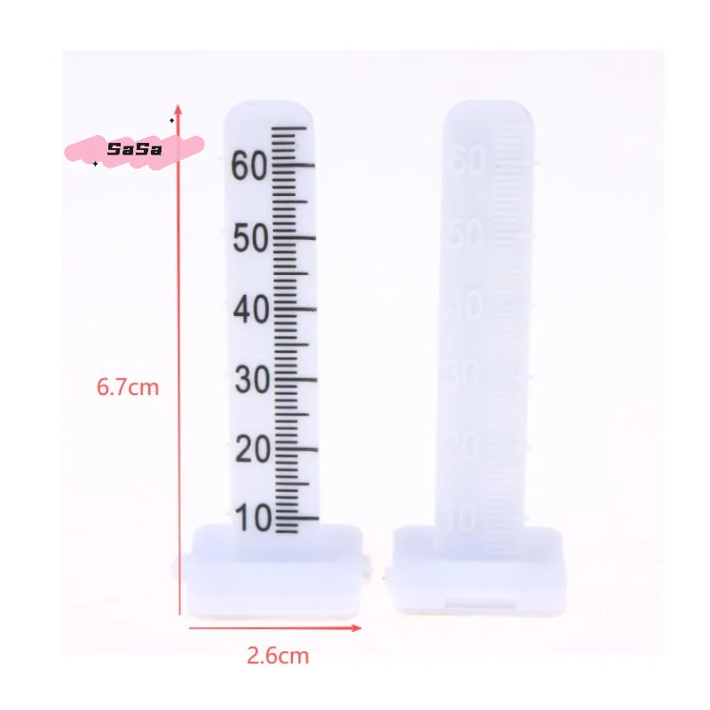 S-10Pcs 60mm 높이 레벨 스케일 시멘트 콘크리트 측정용 바닥 레벨 페그 셀프 레벨링 핀 건설 도구