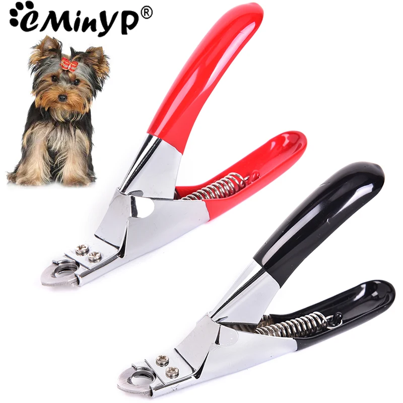 1PC Stainless Steel Pet Nail Clippers Dog Cat Toe Claw Nail Clippers Trimmer for Cats Dogs Birds Rabbits Grooming Tool