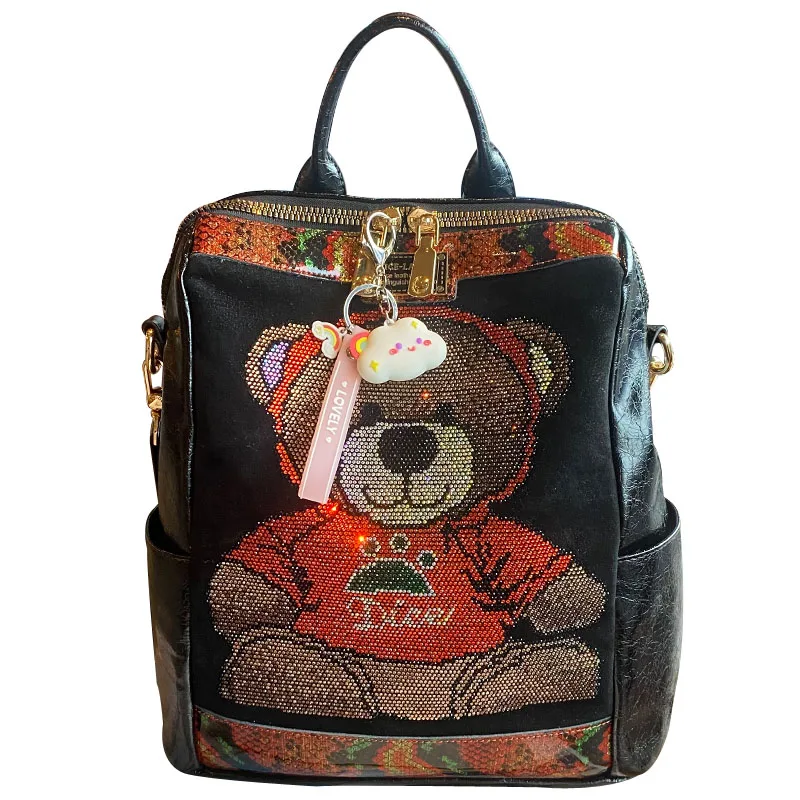 cute-bear-rhinestone-mochilas-para-mujer-large-capacity-women-backpack-travel-school-bags-for-girls-brand-bagpack