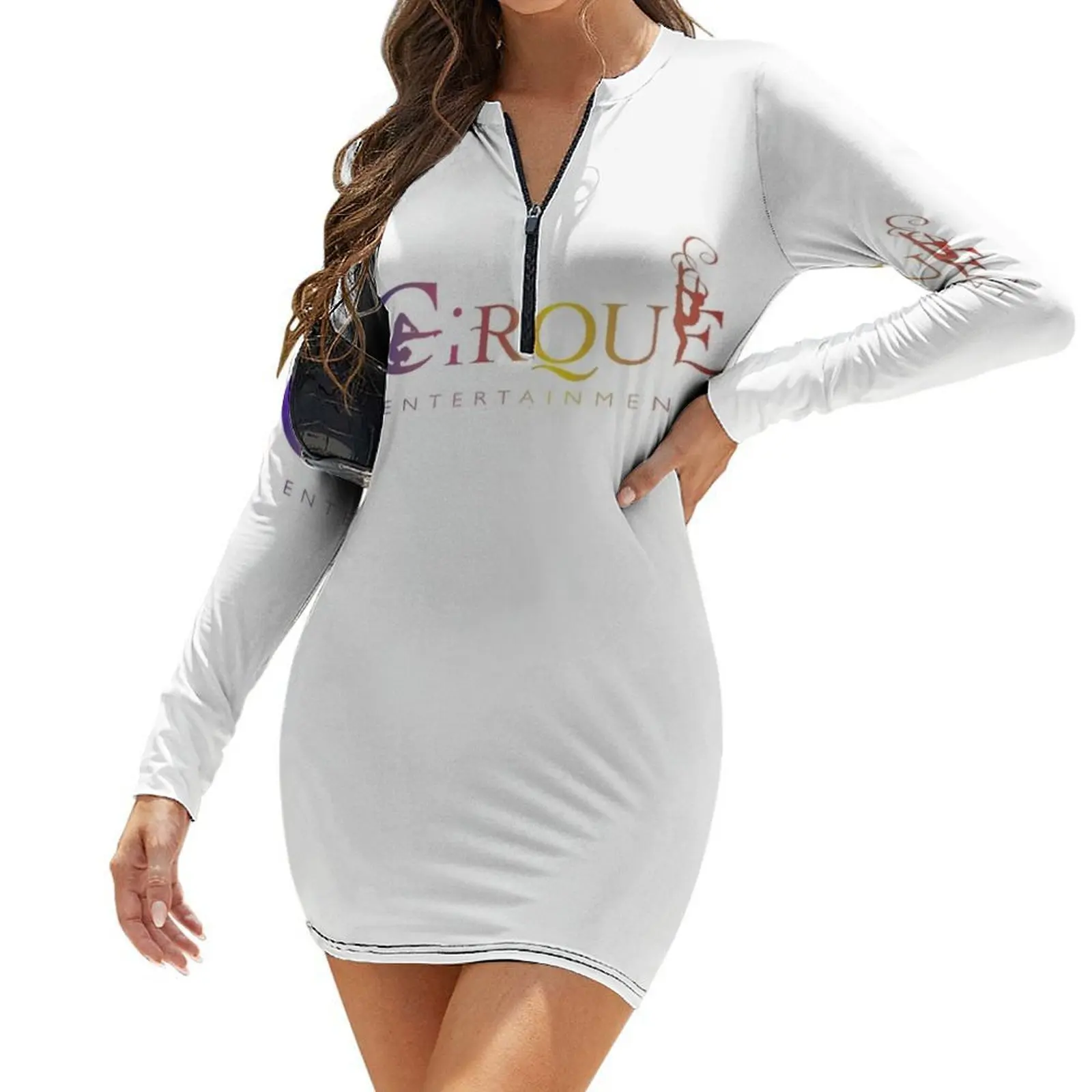 

Cirque Entertainment Long-Sleeve Bodycon Dress ceremony dresses summer dress womens 2024 luxury woman evening dress