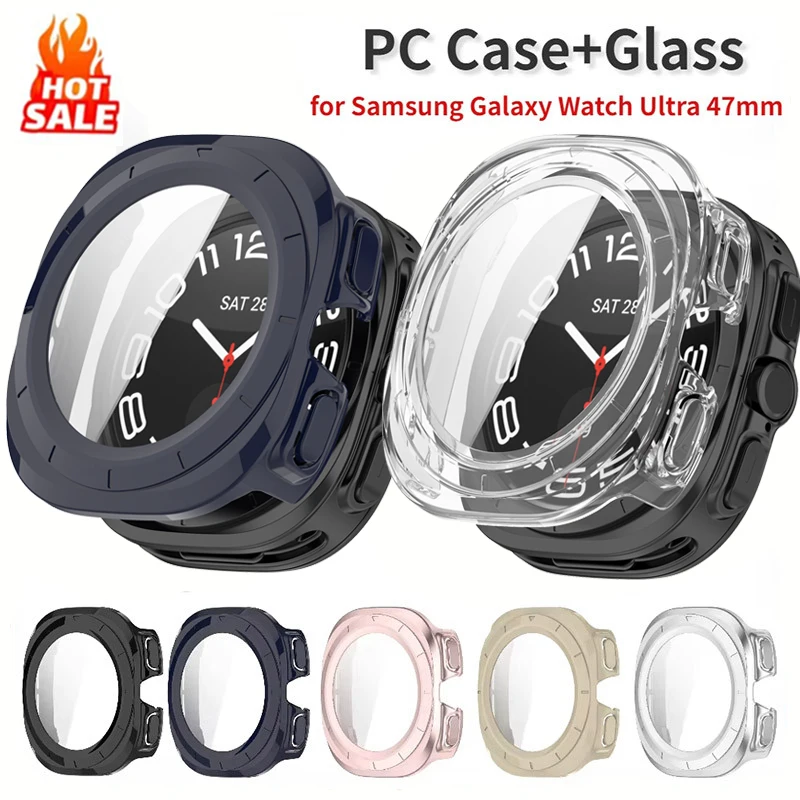 Enhanced Protective Case with Tempered Glass Screen Protector and Hard PC Bumper