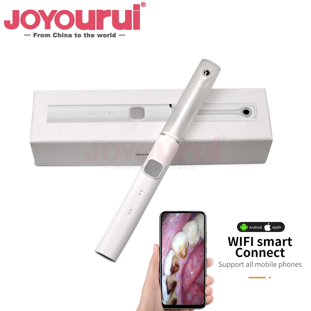 

HD WiFi Oral Endoscope camera wireless 8 LED visual mirror suitable for 3 million Windows visible waterproof oral cam