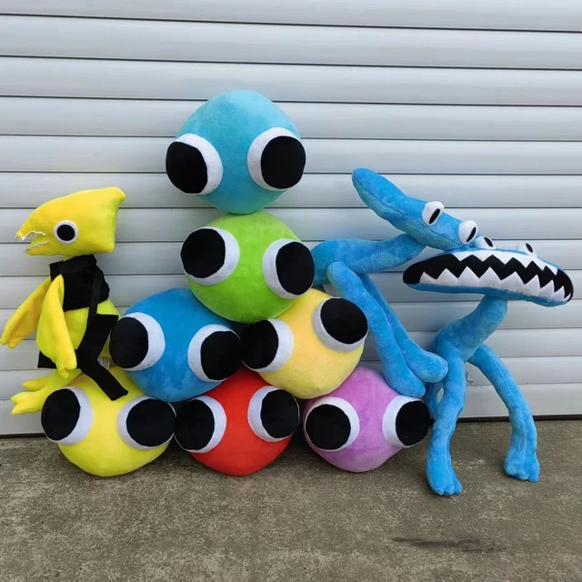 Rainbow Friends Plush Doll Toy, personagem do jogo, desenho animado,  monstro roxo, pelúcia macia, recheado, brinquedos de Halloween, presente  para crianças, novo - AliExpress