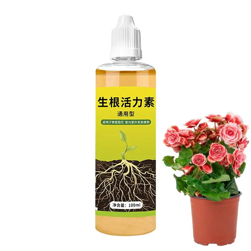 Root Stimulator For Plants 100ml High-Performing Root Growth Hormones For Cuttings Starter Concentrated Nutrient Solution