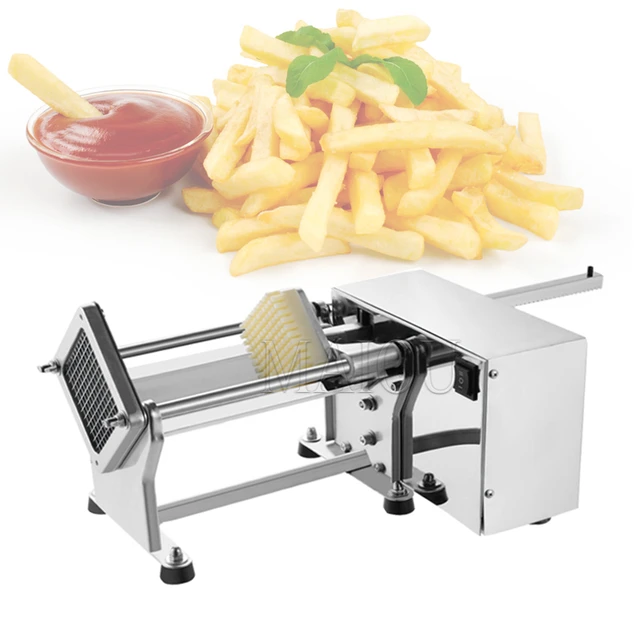 Multi-functional Electric Potato Chip Cutter With 7MM French Fries Cutting  Machine Commercial Vegetable Cutter
