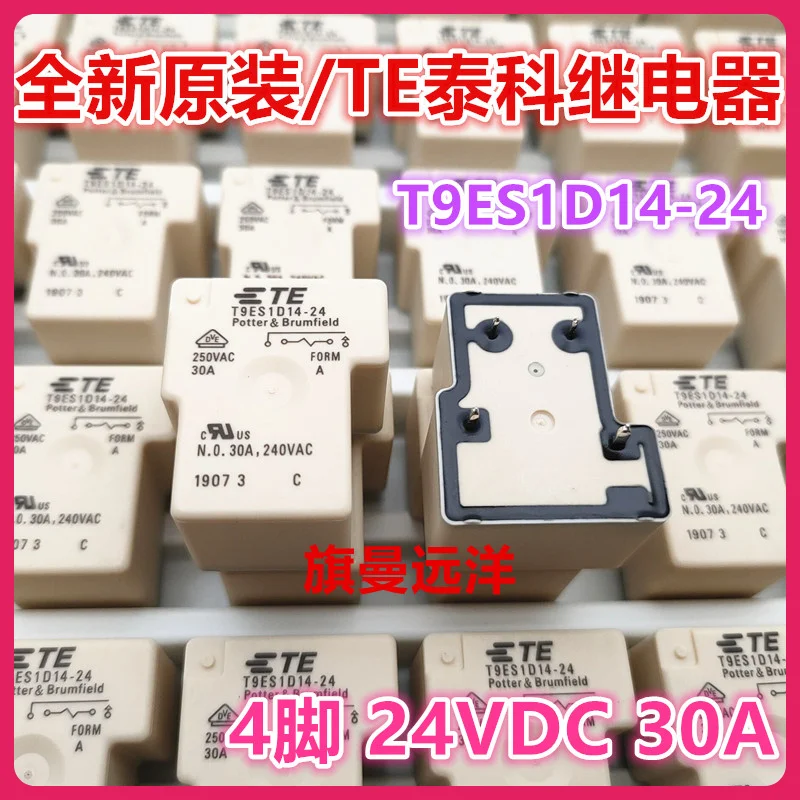

T9ES1D14-24 TE 24V 24VDC 30A 4 T90