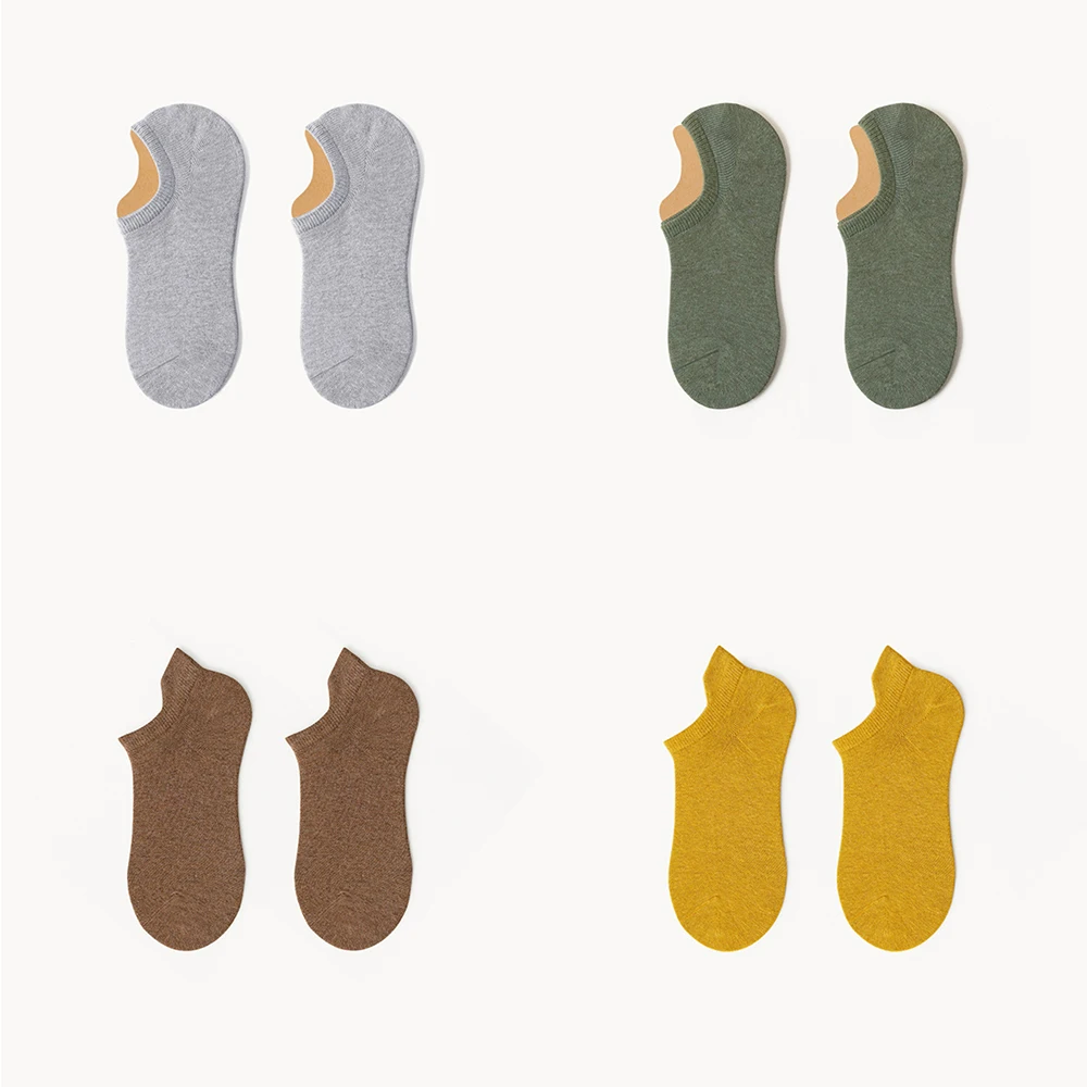 10Pairs Women Men High Quality Cotton Boat Sock Fashion Sports Comfortable Breathable Color Trend Sock Ear Design Wholesale Sock