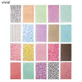 20 pz/lotto Nuovi Adesivi Decorativi per Album Fai-da-Te, Cornici per Foto, Adesivi Angolari in Carta
