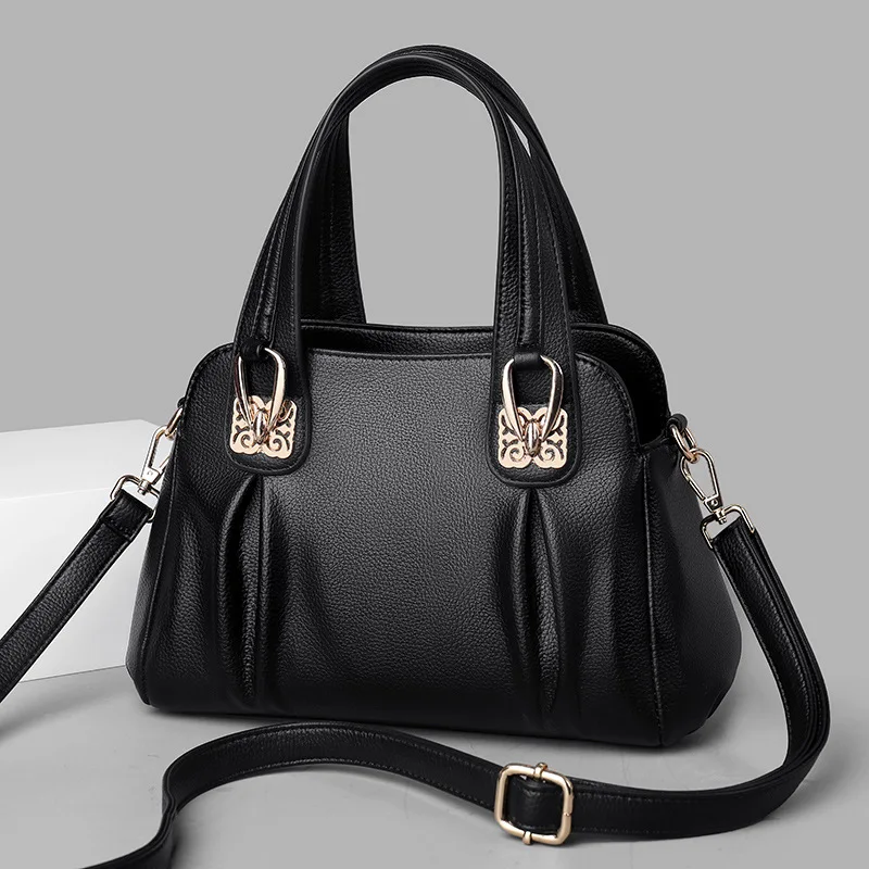 

Large Capacity Women's Handbag New Casual Soft Leather Big Messenger Bag Fashion Trend Handbag Women's Bag Luxury Totes Bag
