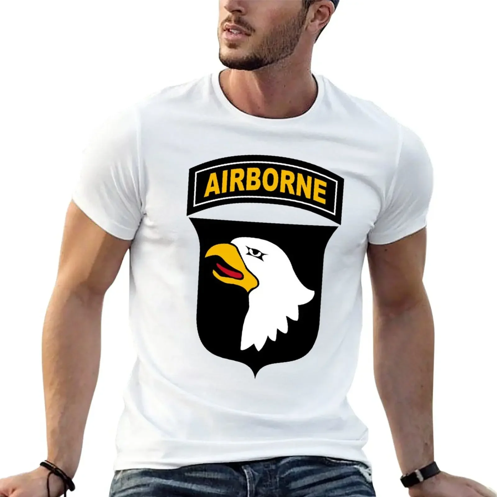

101st Airborne Division (US Army) T-Shirt shirts graphic tees Aesthetic clothing oversized t shirt men