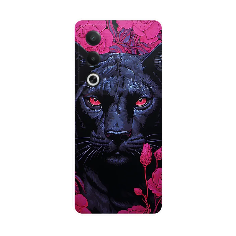 Animal Soft TPU Silicone Protective Case for OPPO A80 5G - Durable Phone Back Cover
