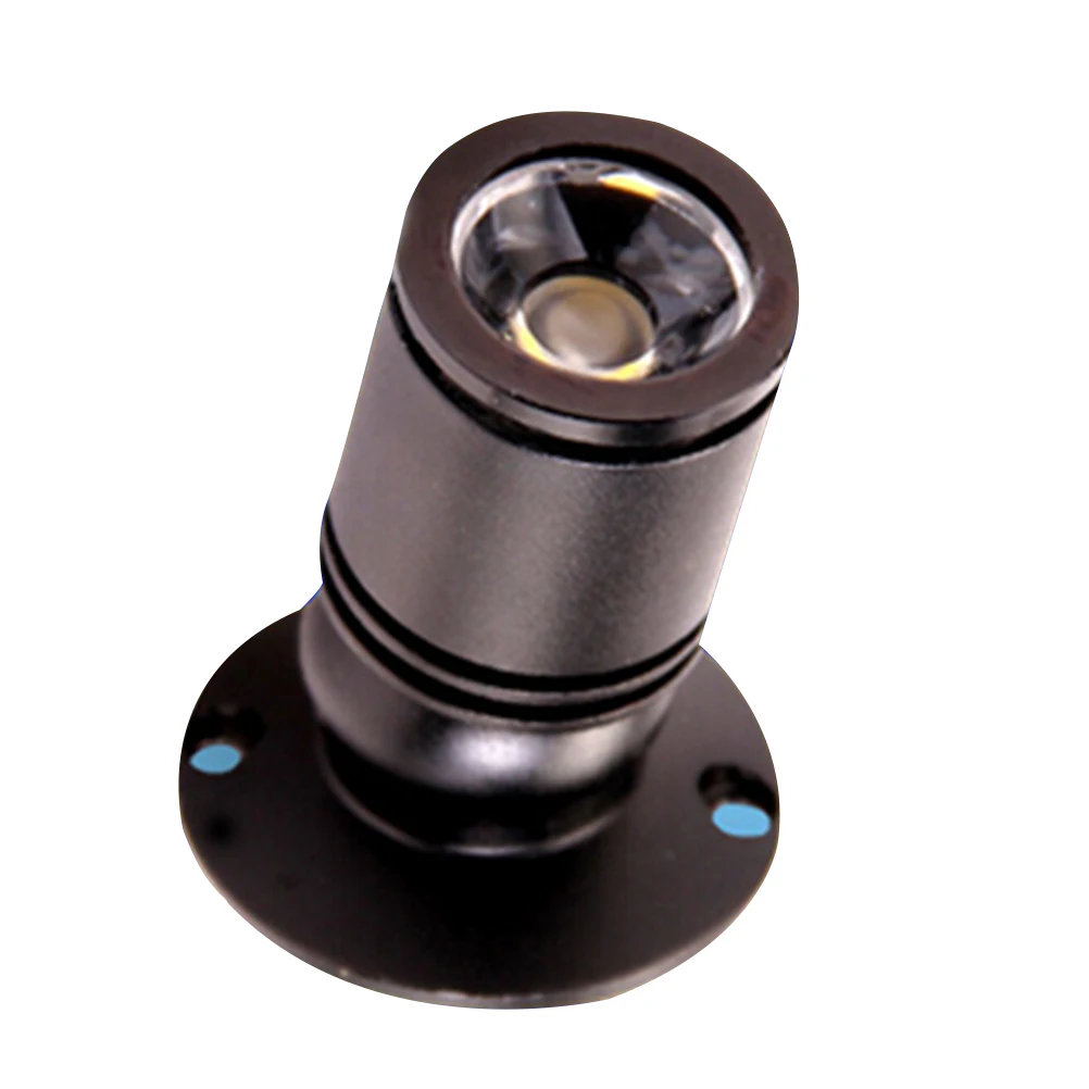 Dimmable 1W LED Downlight Embedded Cabinet Mini Spotlight AC90-265V DC12V Jewelry Show Including LED Driver