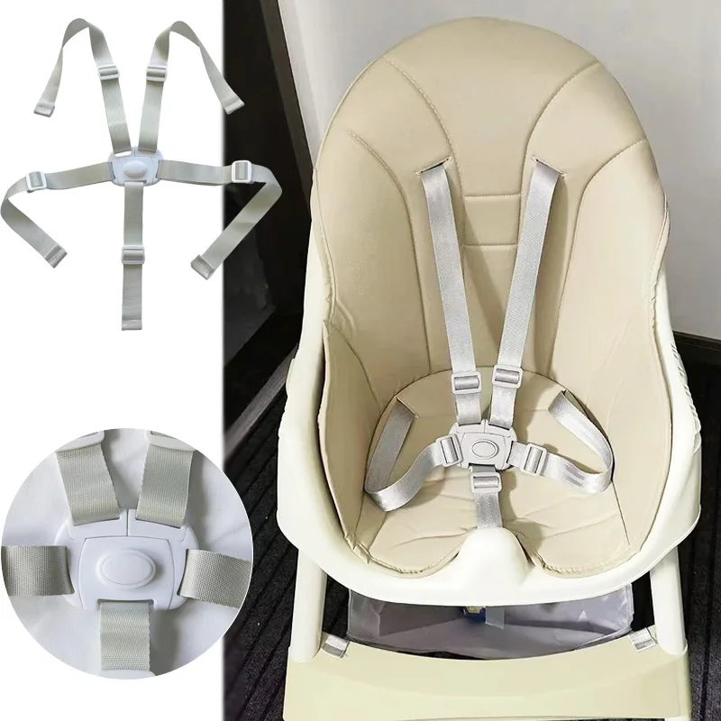 Baby Universal 5 Point Harness High Chair Safe Belt Seat Belts for Stroller Pram Buggy Children Kid Pushchair Child Dining Chair