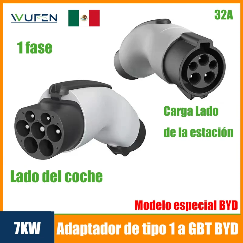 byd アダプター WUFEN BYD Auto Exclusive Edition Adapter Type1 to GBT