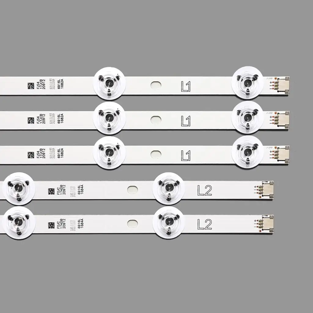 LED Backlight For LGI 42&TV V14 Slim DRT Rev0.6 6916L 1682A 1683B 1684A 1685B LC420DUH PG F1 42LY970H 42LB700V 42LB671V 42LB673