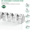 Upgraded Heavy Duty Aluminum Walk-in Greenhouse with Quick Setup Structure, Greenhouses 5