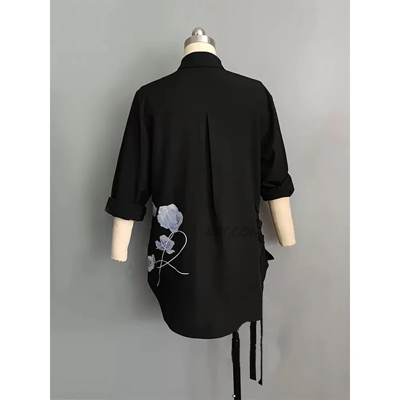 Anime Vtuber Kanae Cosplay Costume Vtuber Nijisanji Kanae Black Daily Clothes Long shirt Role Playing Halloween Gifts Pendant 21