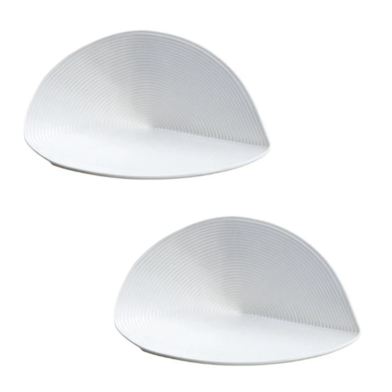 

Irregular Ceramic Dinner Plates Restaurant Dessert Plate Pasta Folding Plate Sushi Dishes Special Tableware