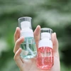 Travel Spray Bottle, Mini Refillable Small Spray Bottles with Fine Mist Nozzle for Hair Face Water Alcohol Plants, 1pcs 30ml 3