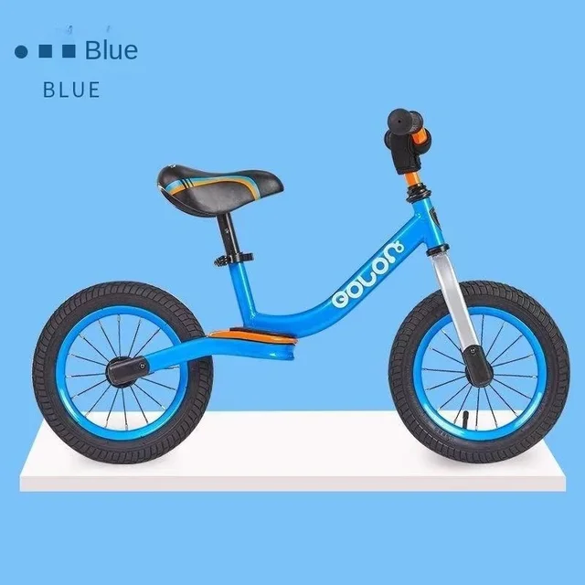 LazyChild 2-8 Year Old Children's Scooter Without Pedal Pneumatic Tire Children's Bicycle Safe and Labor-Saving Baby Bicycle 5