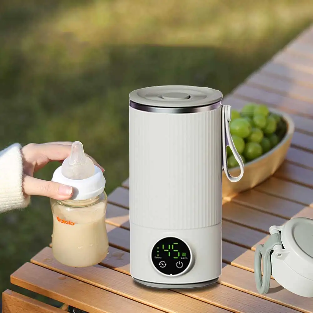 Portable Recharging Baby Bottle Warmer for Breast Milk Newborn Baby Feeding Bottle Warmer Accessories for Travel bottle warmer milk bottle heater