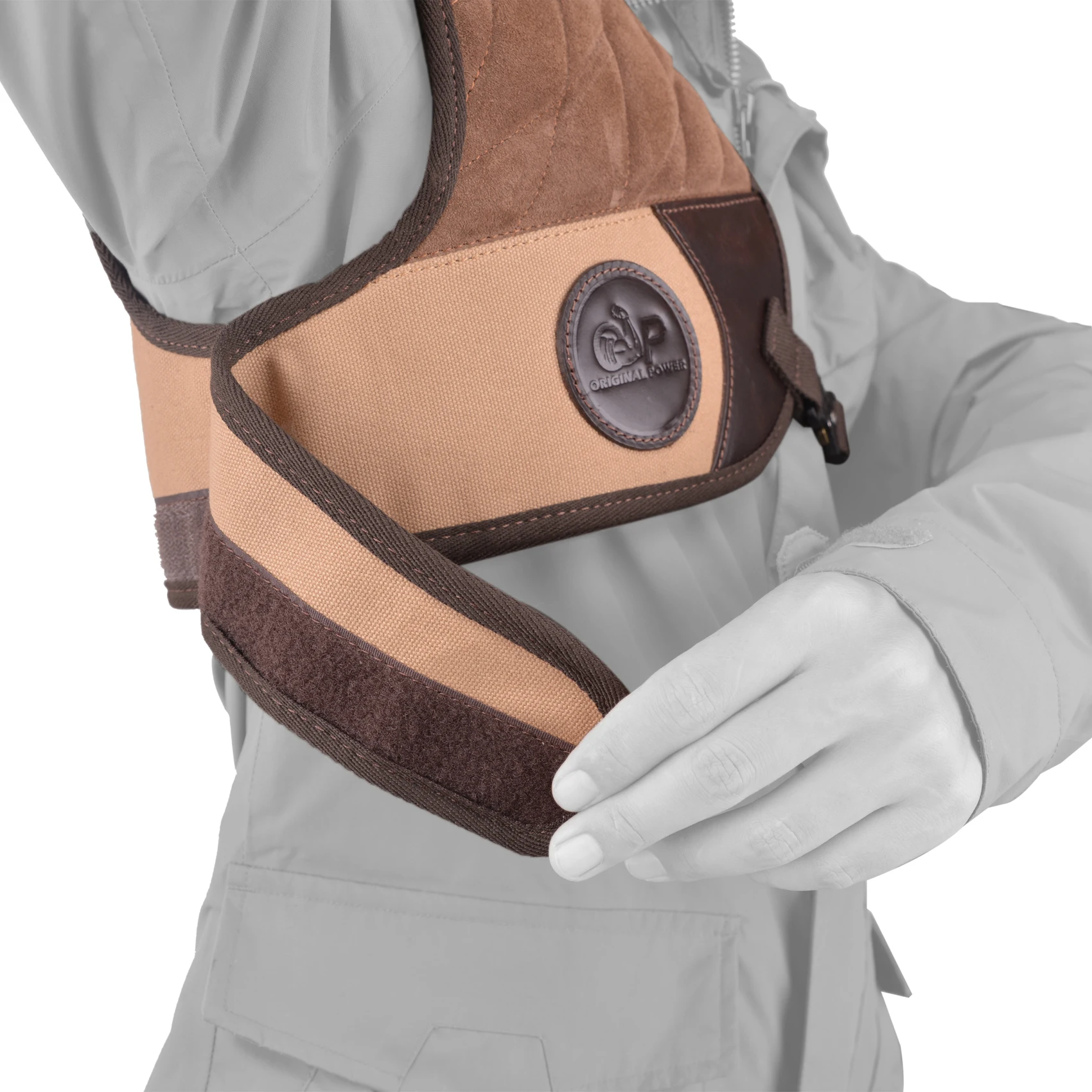 Tas Trost Adjustable Recoil Shield Shooting Shoulder Pad, Canvas