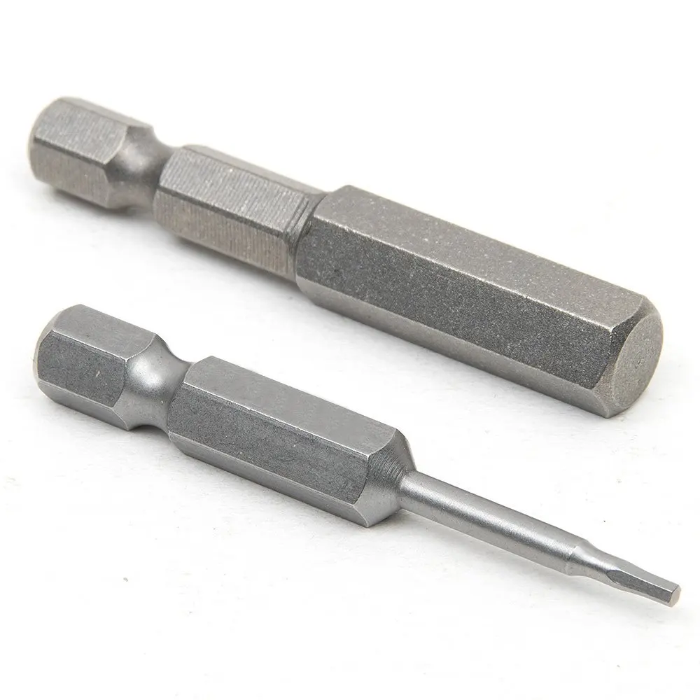 Pneumatic extended hexagonal socket bit H1.5-H8 50mm 65mm 100mm with magnetoelectric bit  Screwdriver head 6.35mm(1/4)
