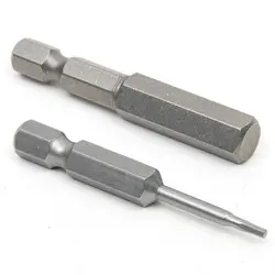 Pneumatic extended hexagonal socket bit H1.5-H8 50mm 65mm 100mm with magnetoelectric bit  Screwdriver head 6.35mm(1/4)