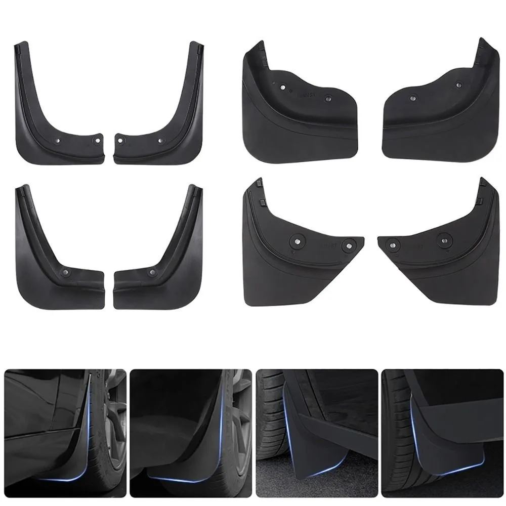 

Tesla модель 3/модель Y-Silt защитные крылья автомобильные Внешние невидимые модификации передних и задних колес брызговики