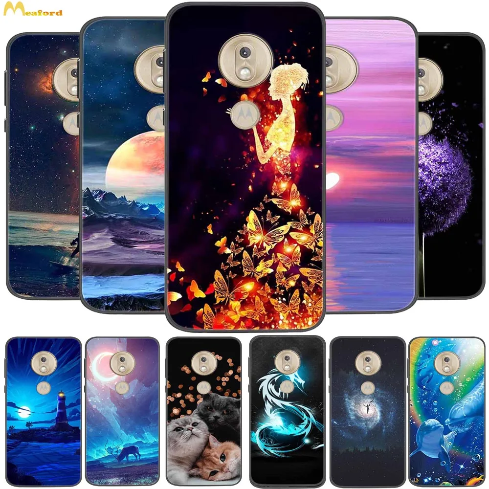 Custodie Per Telefoni Per Moto G7 Power Cover G7Power Soft Tpu Silicone Capa Per Motorola Moto G7 Play Eu Black Protector Funda G7Play G 7