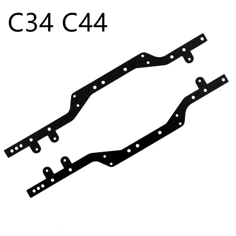 Metal Bracket Kit For WPL RC Car Upgrade - Red CNC Metal Beam Center Fixed Parts For B1, C24, D90 Models