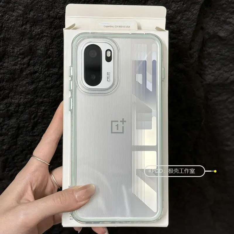 Transparent Shockproof TPU Case with Stunning 2-in-1 Design