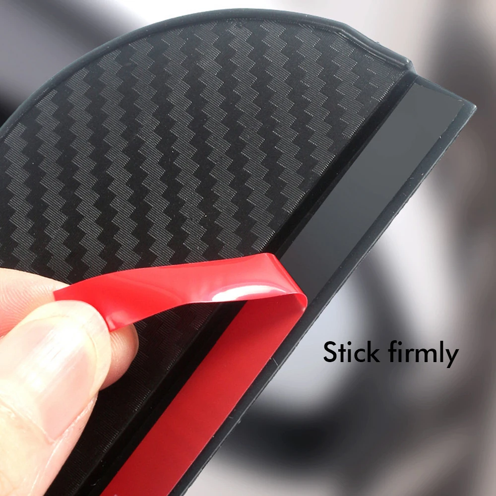 2X Car Rearview Mirror Eyebrower Sticker Car Rain Eyebrow Cover For DR Motors 3 dr 5.0 dr f35 EV Auto Styling Accessories