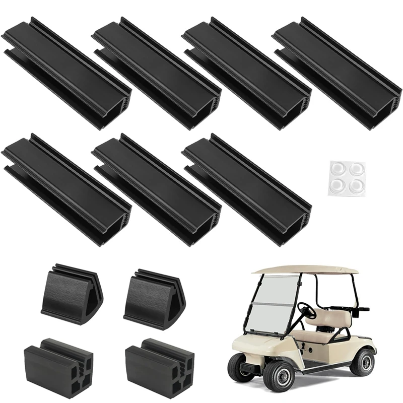 앞유리 고정 클립 키트, 골프 카트 앞유리 장착 새시 클립, EZGO TXT DCS PDS 1994-2013 교체